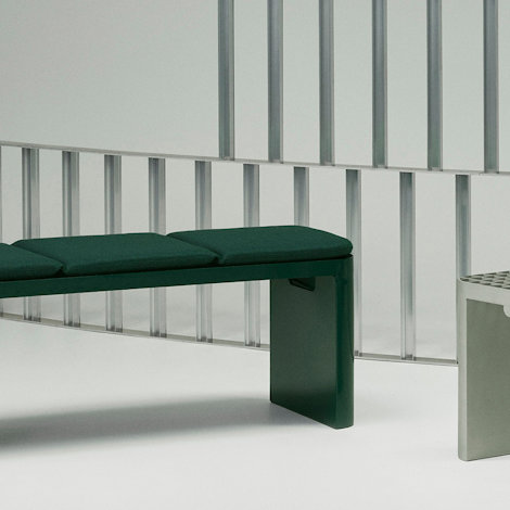 One stool and Two bench by Martin Høgh Olsen (Photo: Magnus Nordstrand)