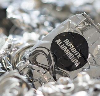 Aluminium is infinitely recyclable