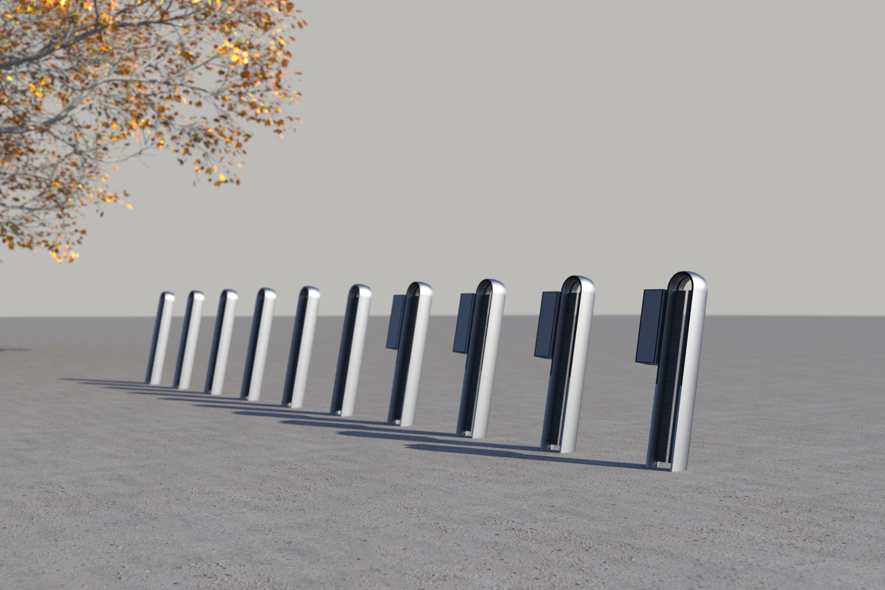 bicycle racks from Kairos