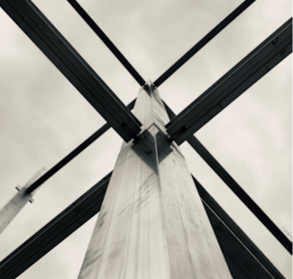 Travi portanti della casa realizzate in Alluminio