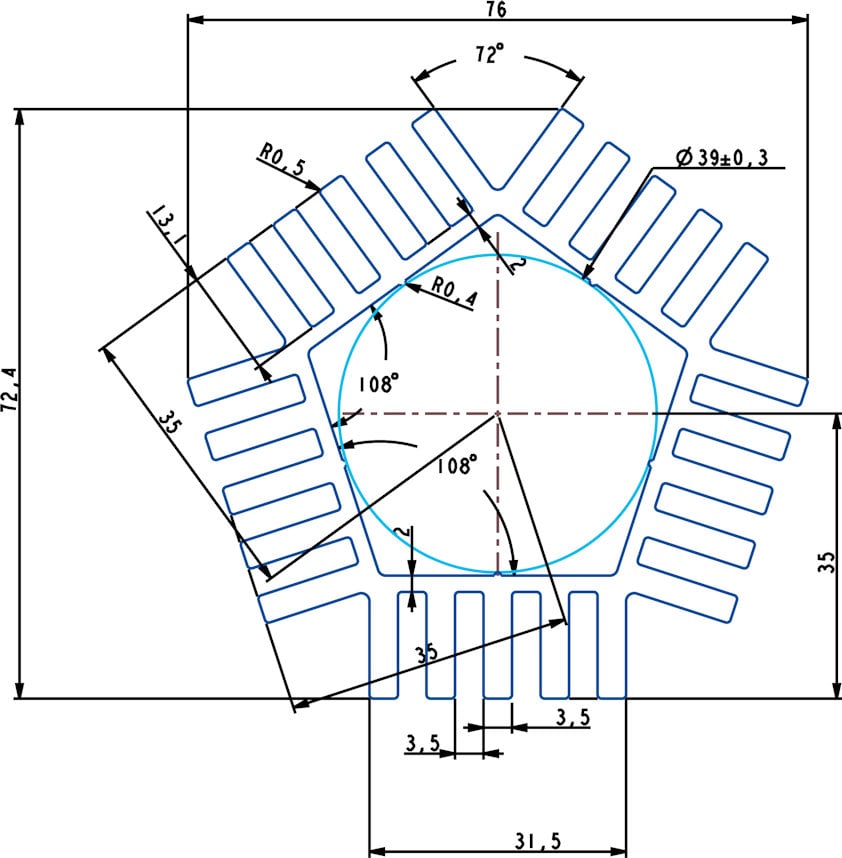 Plan du trophée DNA Paris
