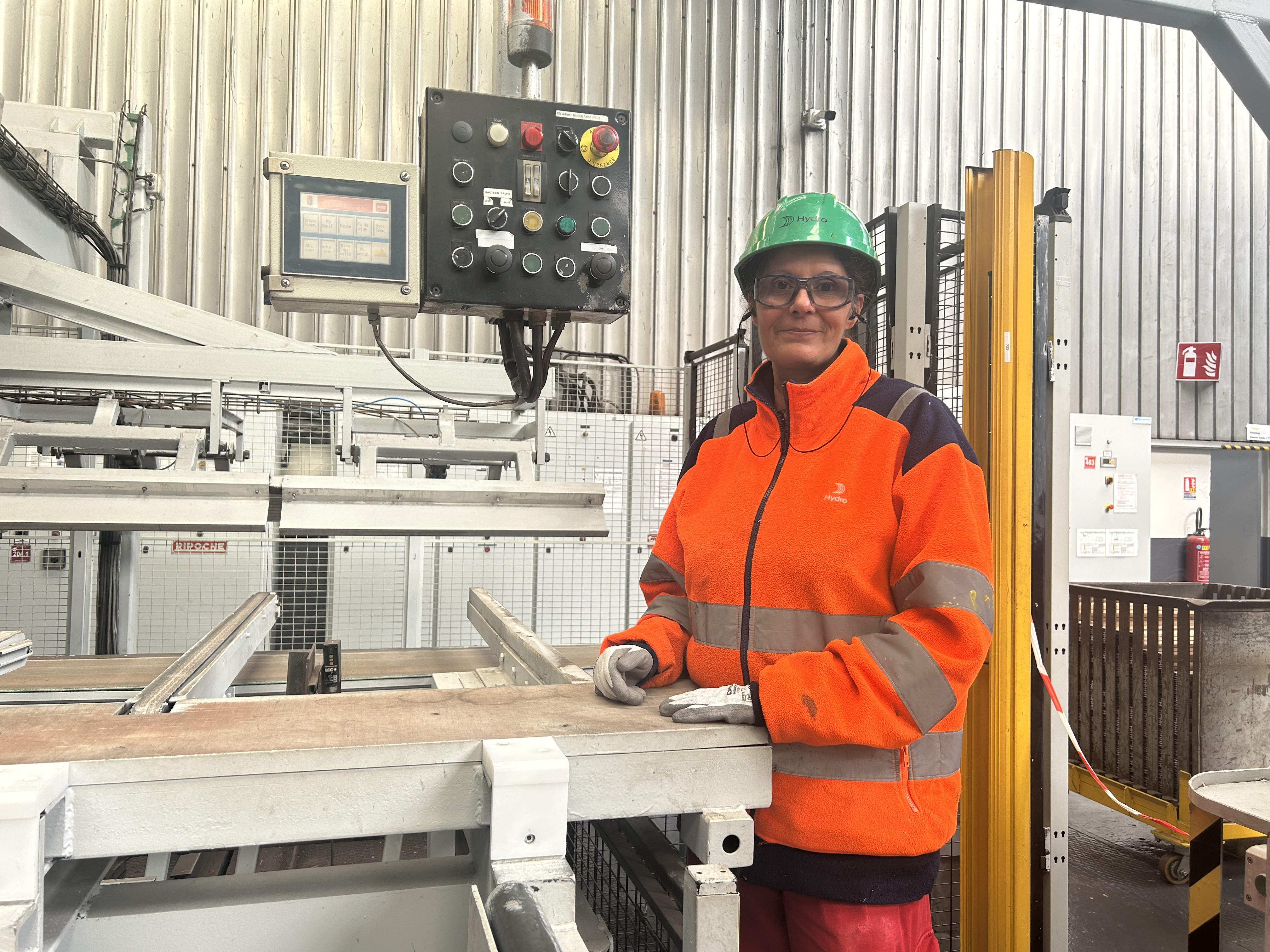 a person wearing a safety vest