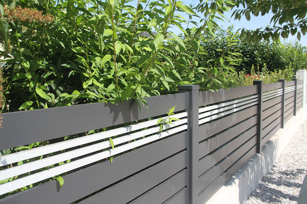 Brix FrontlineZaun mit Zierstreifen