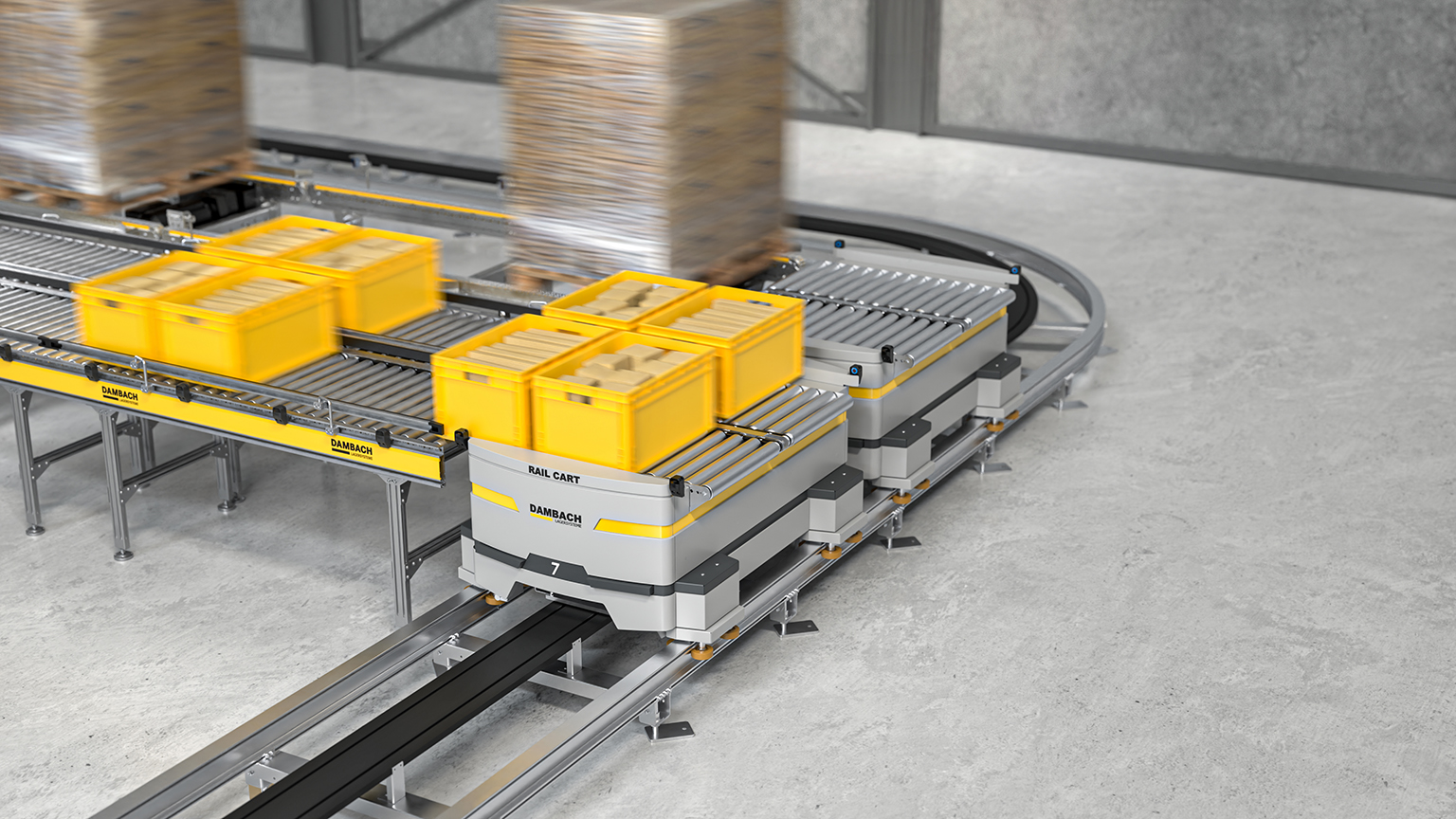 Fördersystem von Dambach Lagersysteme