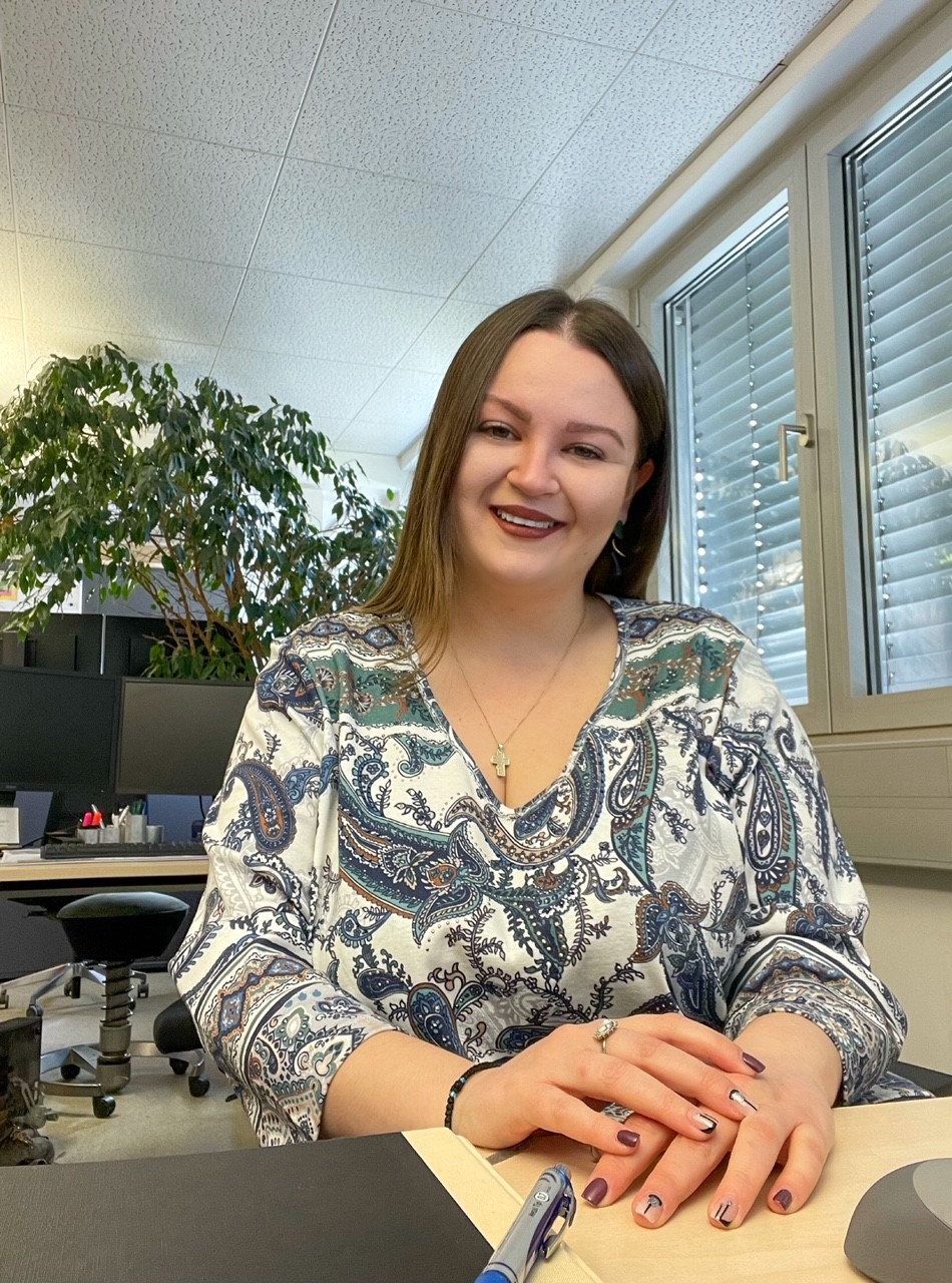 Trainee Elena Lychna in Nenzing