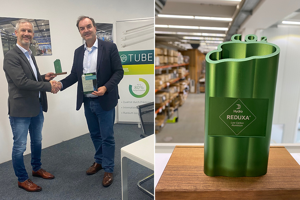 Überreichung des Hydro CO2-Awards an GLT