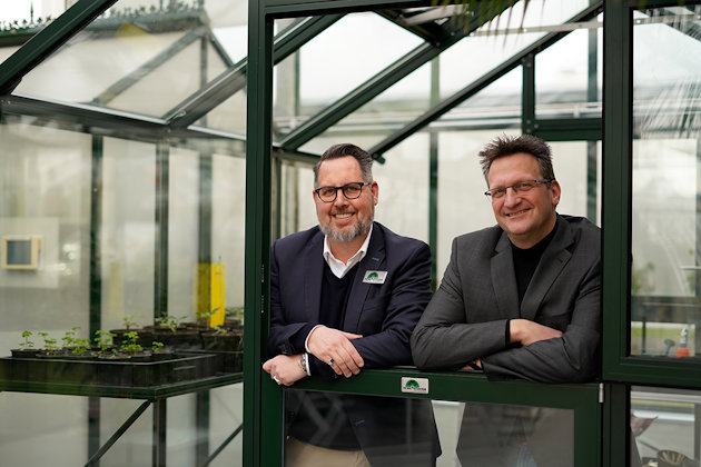 Geschäftsführer von Hoklatherm: Gerrit Wermter (links) und Mirko Metjengerdes