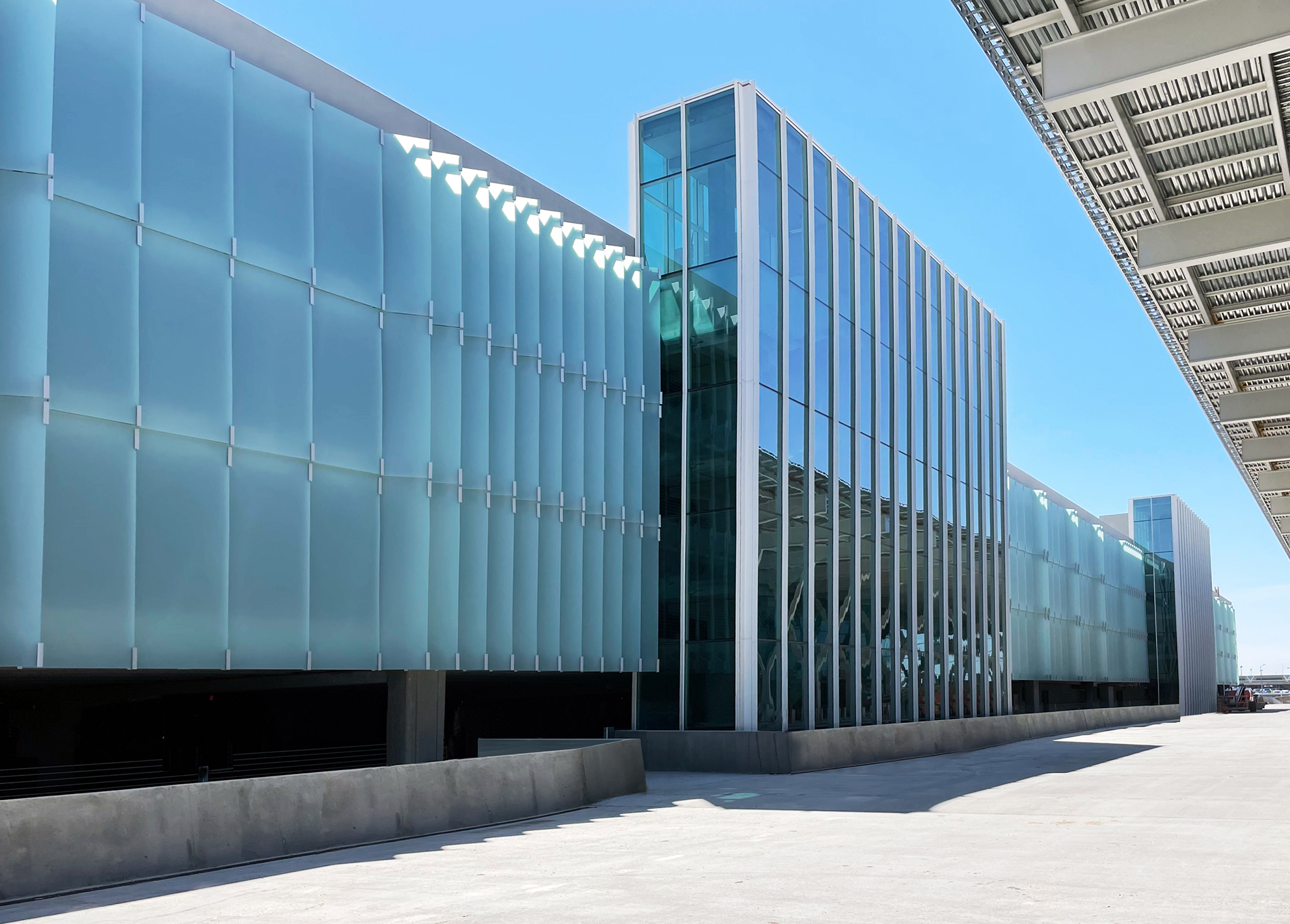 Parkhaus des Kansas City Airport