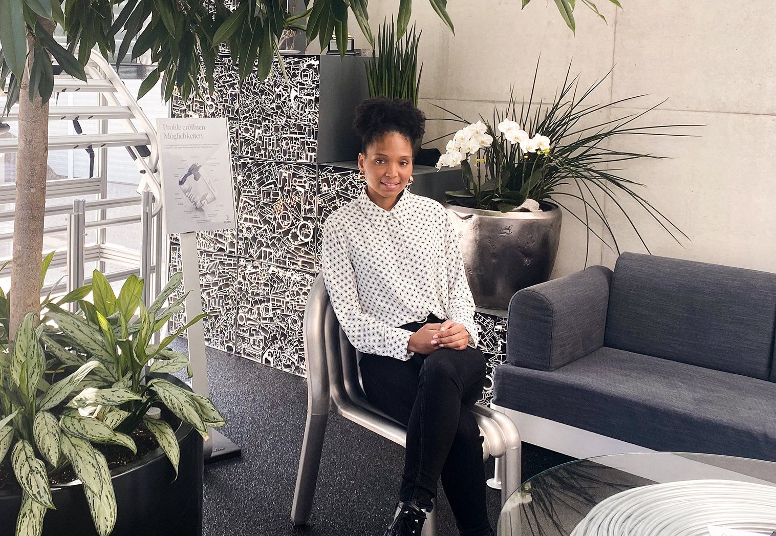 Praktikantin Shanice in Nenzing