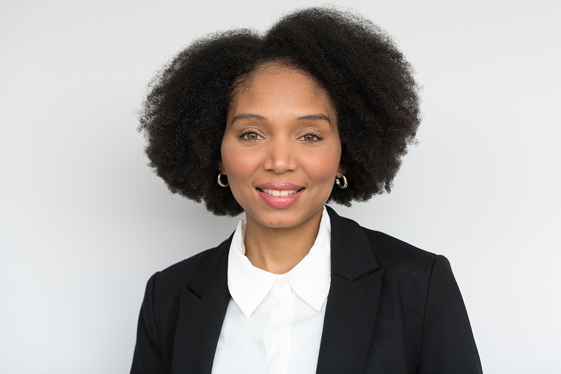 Praktikantin Shanice im Portrait