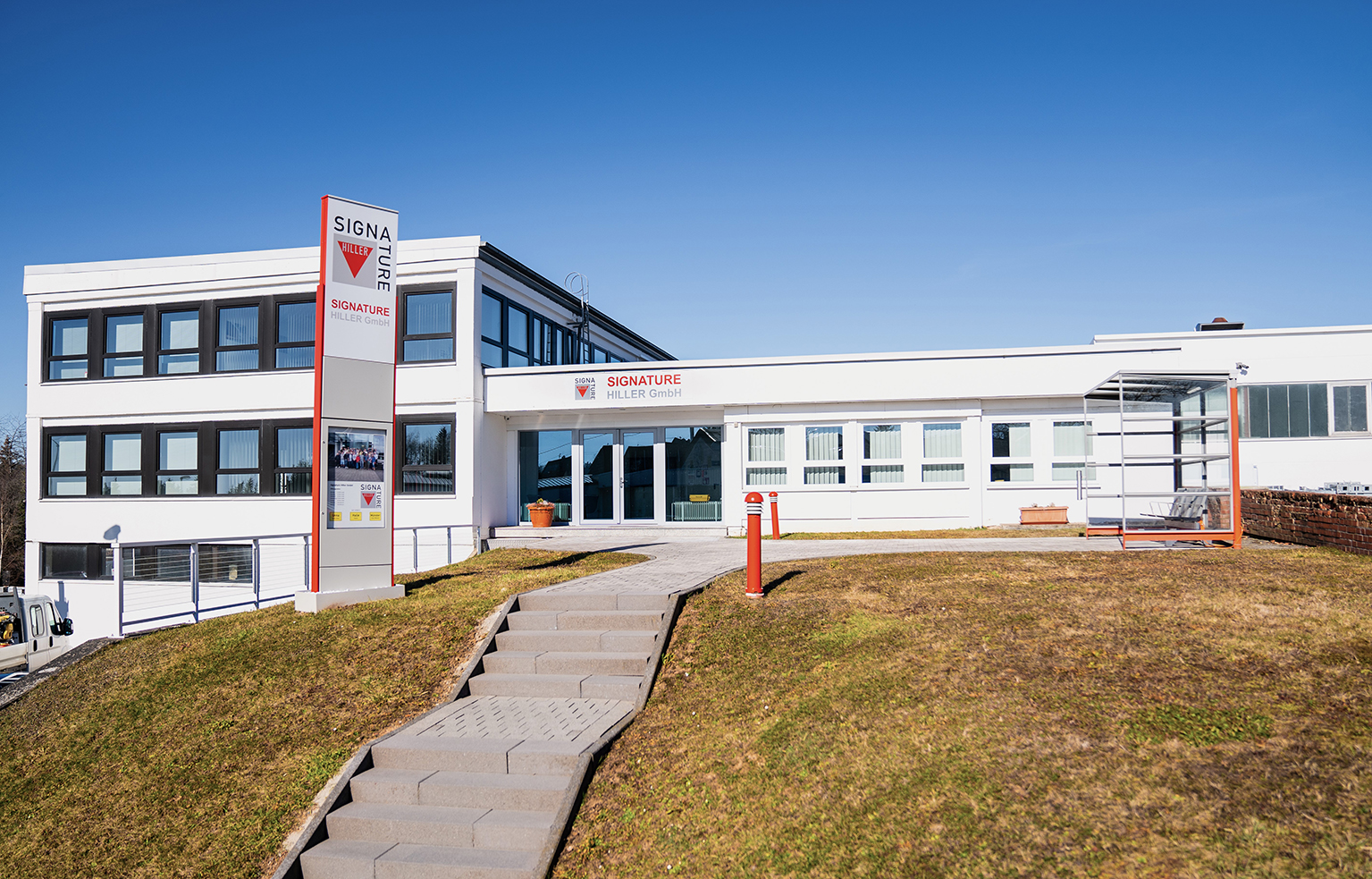 Unternehmensgebäude der Signature Hiller GmbH
