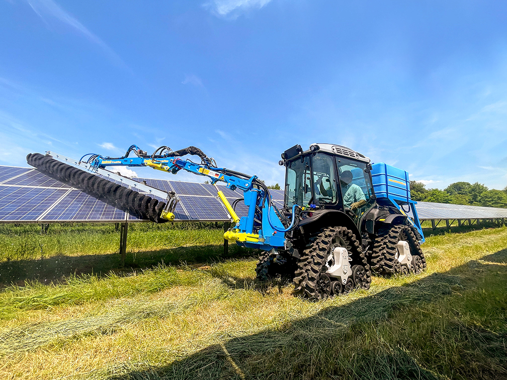 SunBrush Trackflex bei der Reinigung