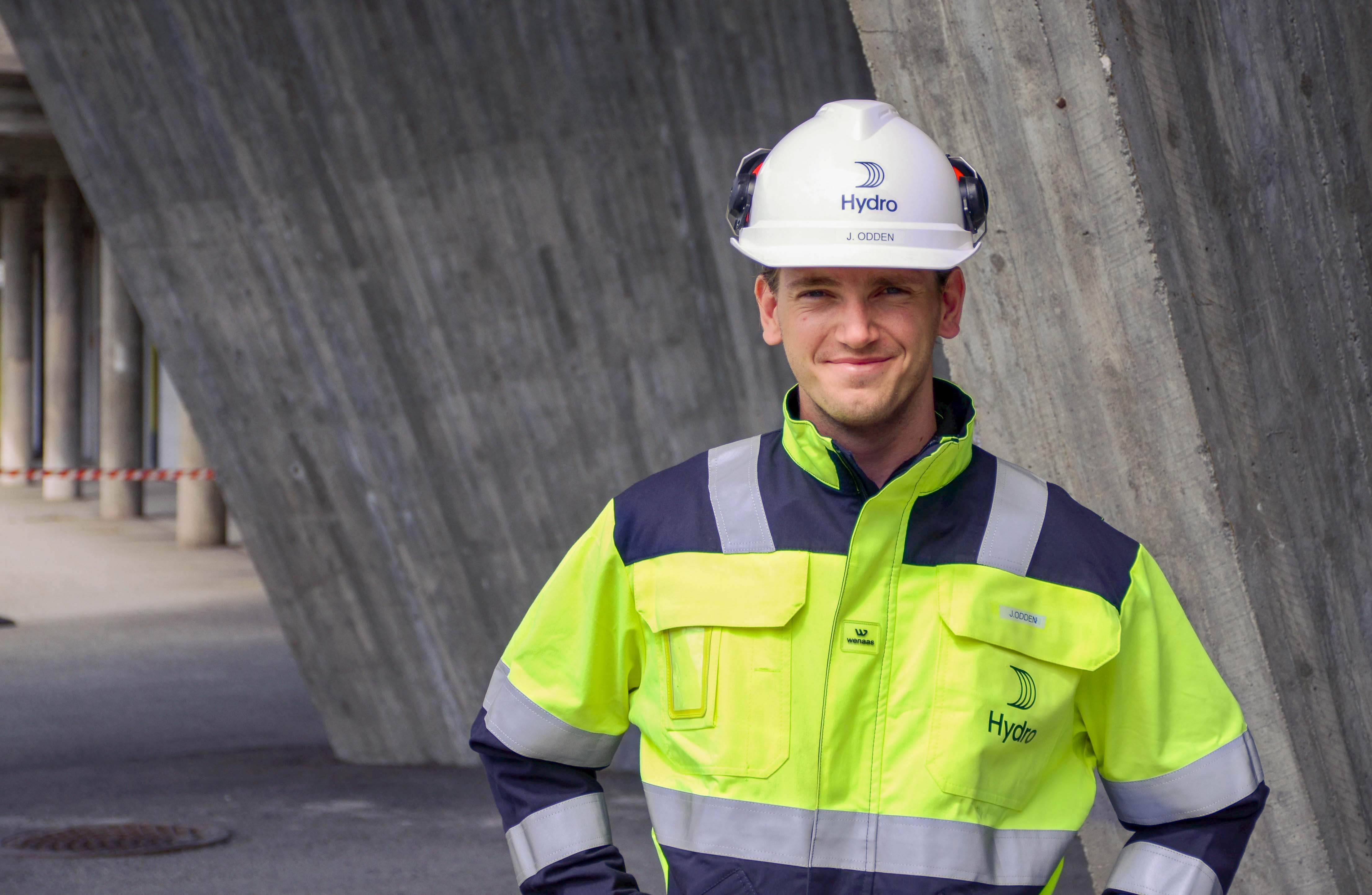 Jone Odden (23) frå Suldalsosen ein av dei heldige som skal få bruke sommaren hos Hydro Energi Røldal-Suldal.