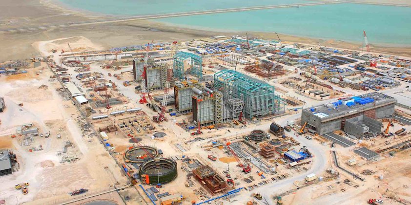 a high angle view of a city