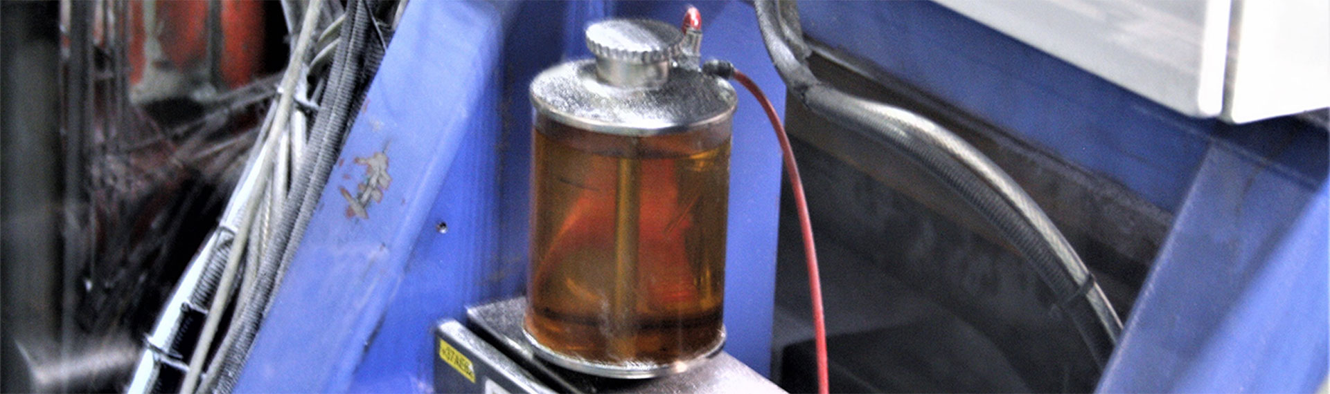 Behållare med rapsolja