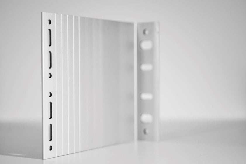 Aluminium facade manufactured at Hydro Hoyanger