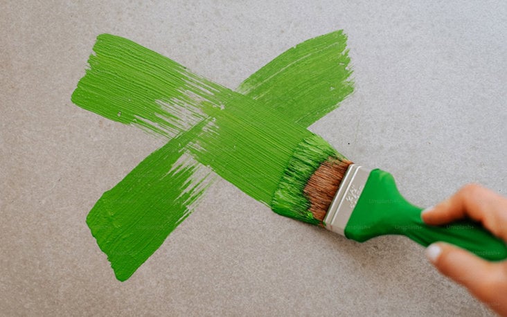 a person holding a green leaf a person holding a green leaf