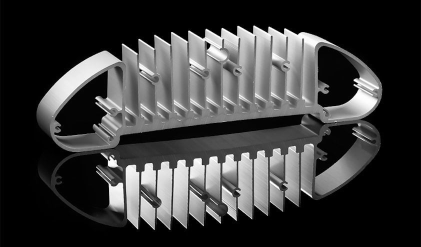 Heat sink profile that includes different functions. Heat sink profile that includes different functions.