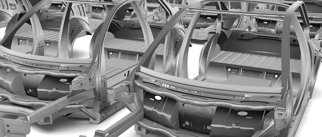 Aluminium car frames Aluminium car frames