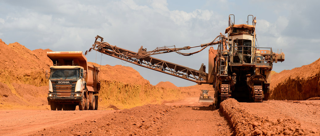 Minenbetrieb in Brasilien