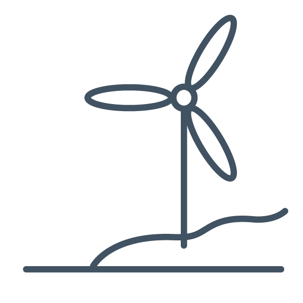 Windpower onshore icon