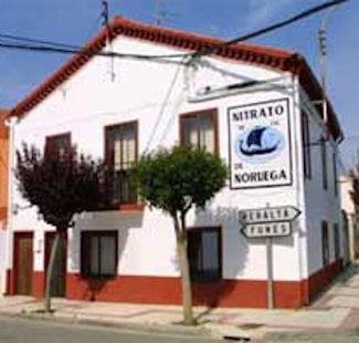 En husvegg i Spania