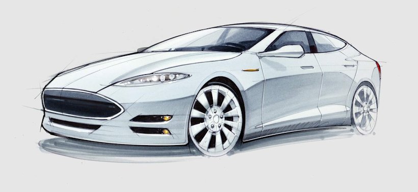 a silver sports car a silver sports car