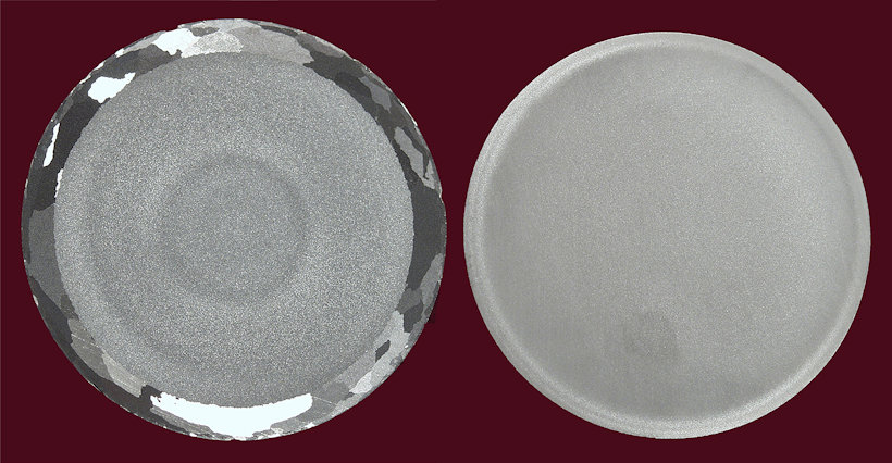 extrusion ingots of varying granularity extrusion ingots of varying granularity